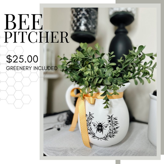 Bee Pitcher