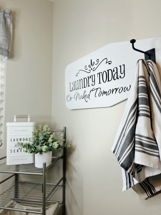 Laundry Room Ironing Board Sign