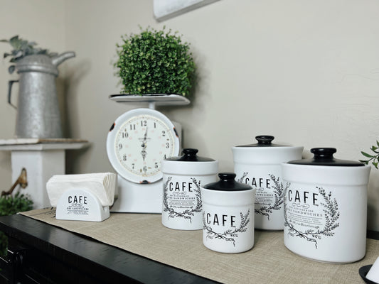 Cafe Canister Set