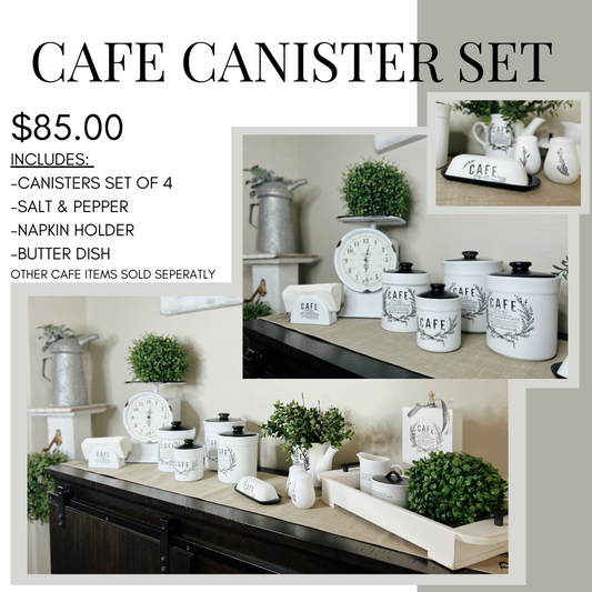 Cafe Canister Set