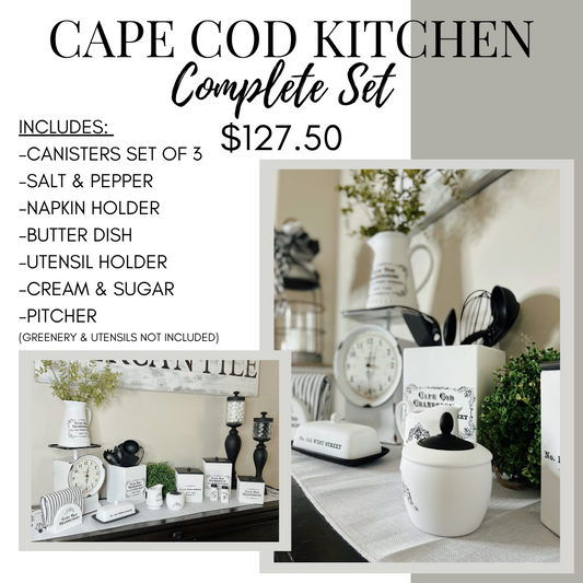 Cape Cod Kitchen Complete Set