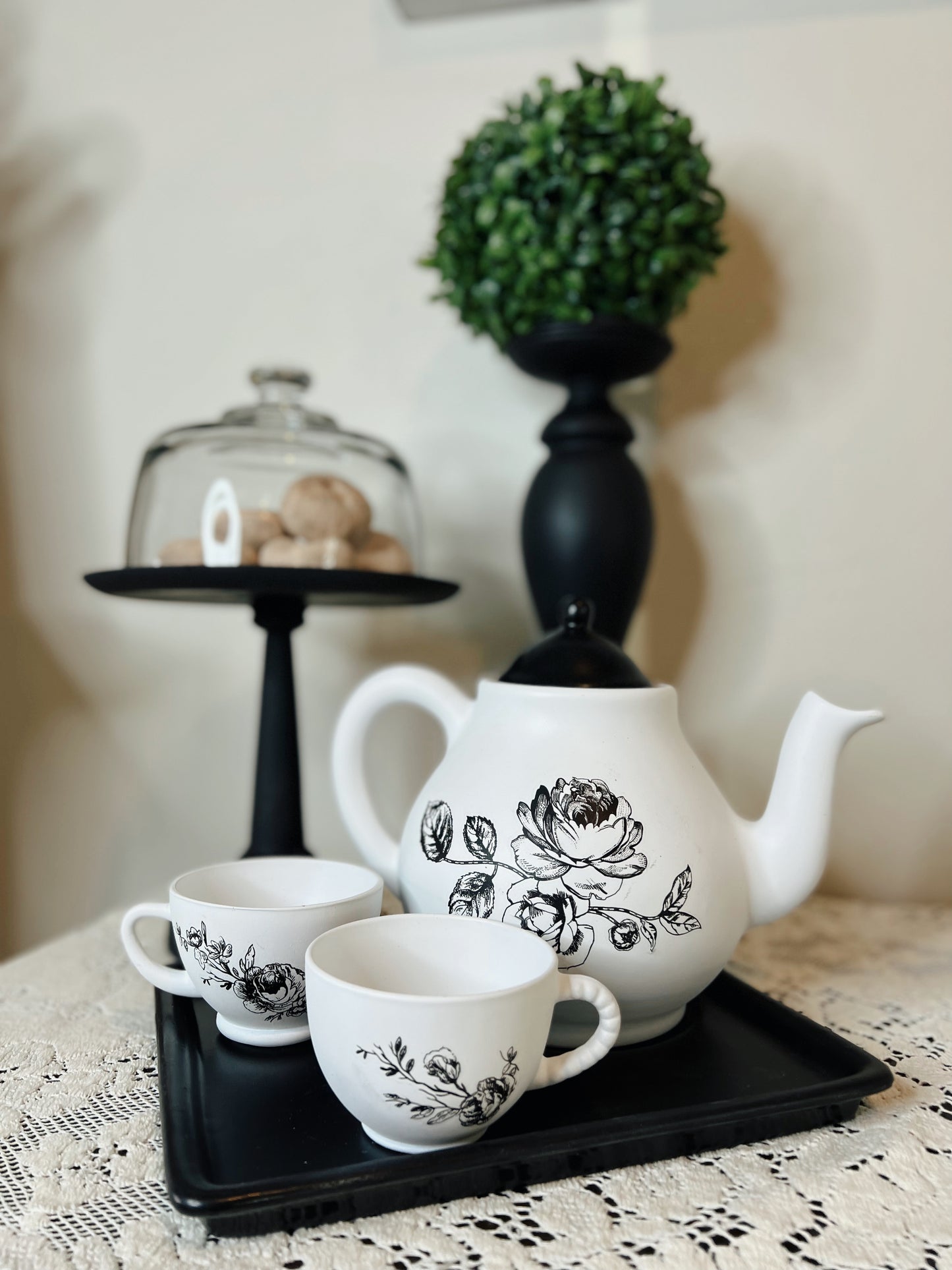 Floral Tea Set